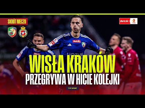 SKRÓT: MIEDŹ LEGNICA – WISŁA KRAKÓW. BIAŁA GWIAZDA PRZEGRYWA W HICIE KOLEJKI! BETCLIC 1 LIGA