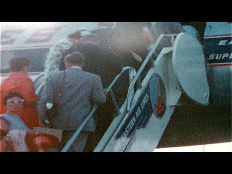 Eastern Airlines Lockheed Super-C Constellation Bermuda Airport Departure 1958