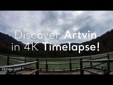 Discover Artvin in 4K Timelapse! | Go Türkiye
