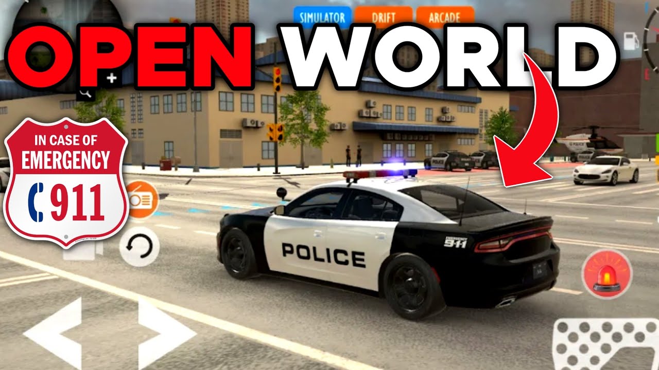 TOP 6 Best Open World Police Simulator Games for Android & iOS 2023 • Best Open World Car Games