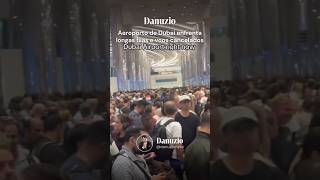 Aeroporto de Dubai enfrenta longas filas e voos cancelados