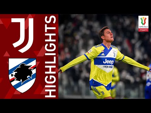 Juventus 4-1 Sampdoria | An emphatic home win for Juventus | Coppa Italia Frecciarossa 2021/22