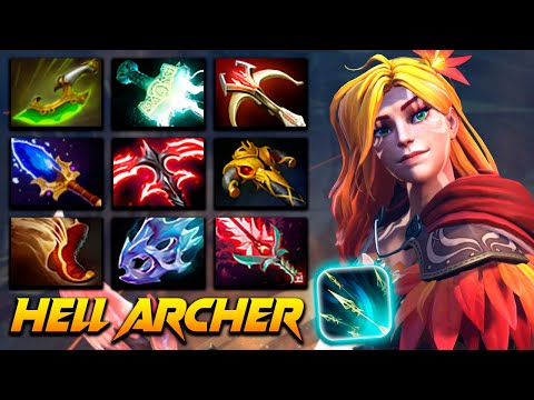 Windranger Immortal Hell Archer - Dota 2 Pro Gameplay [Watch & Learn]