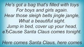 Billy Idol - Here Comes Santa Claus Lyrics
