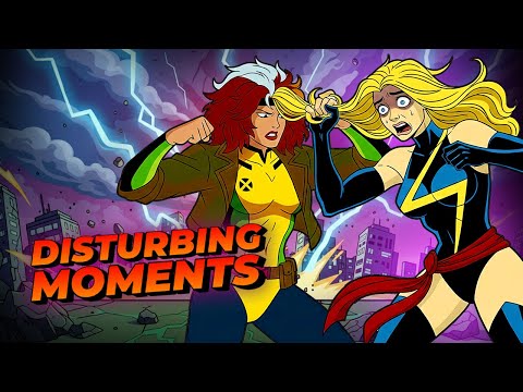 The 5 Most DISTURBING Moments in X Men The Animated Series!
