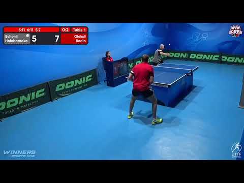 23:30 Evhenii Holoborodko 0-3 Oleksii Rodin West 5 WIN CUP 15.12.2022 | TABLE TENNIS WINCUP