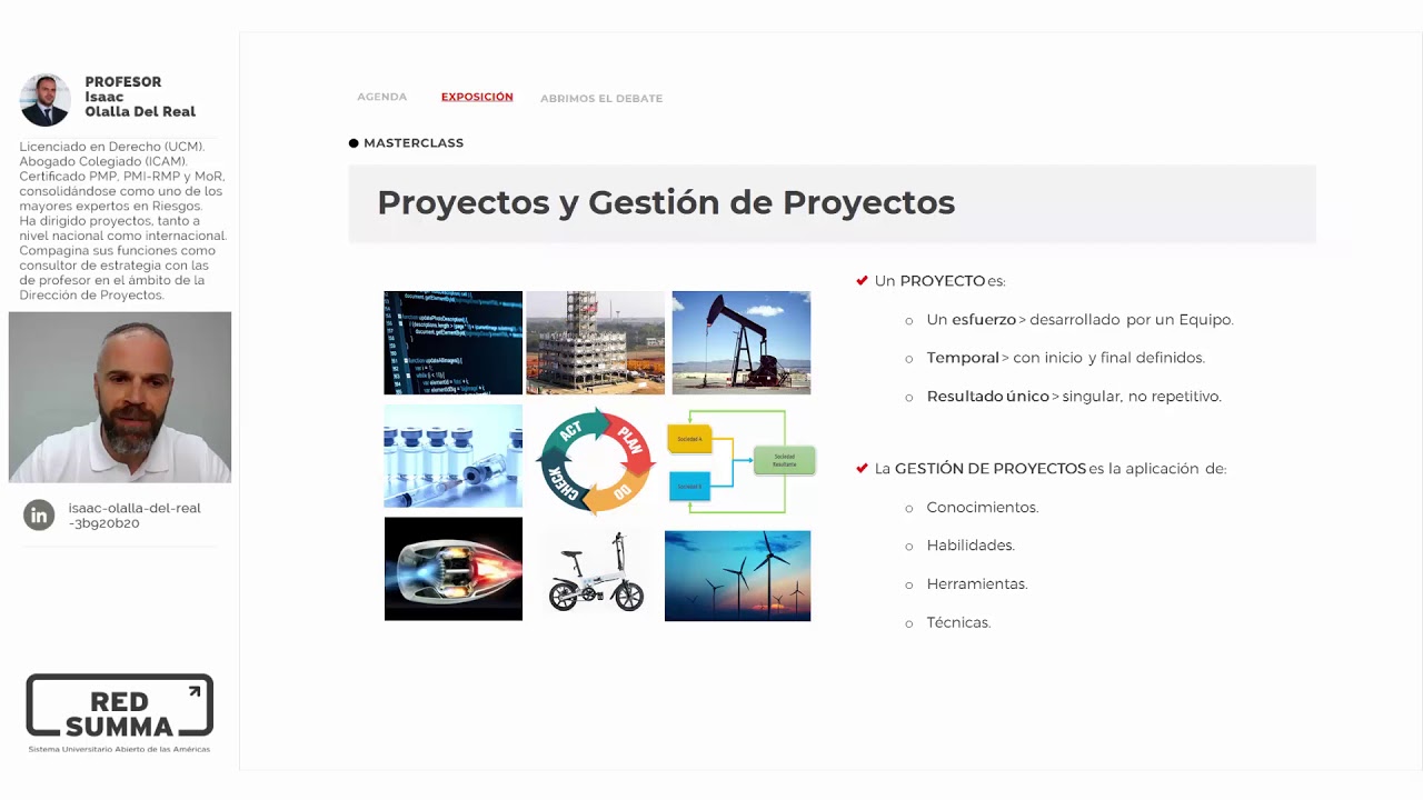 Masterclass: "Gestión de Proyectos ¿Por dónde empezar?" | Isaac Olalla