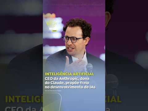 CEO da Anthropic propõe freio no desenvolvimento de inteligência artificial