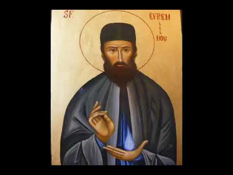 Paraclisul si Acatistul Sfantului Efrem cel nou. Cel mai frumos!