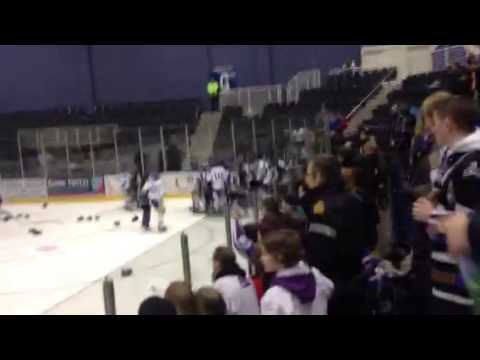 Braehead clan V Coventry blaze fight