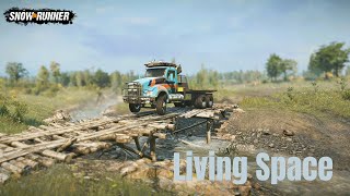 SNOWRUNNER: LIVING SPACE MISSION IN GLADES REGION FEATURING KENWORTH T880