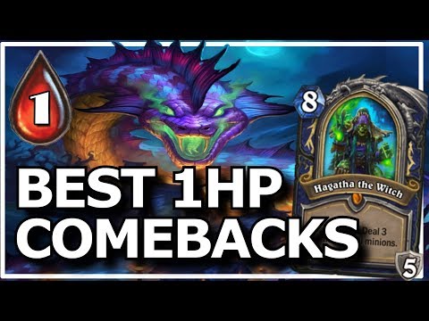 Hearthstone - Best of 1HP Comebacks