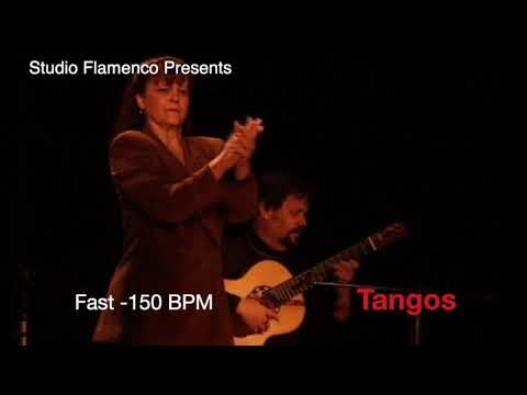 Flamenco Tangos Practice Track For Dancers - Fast