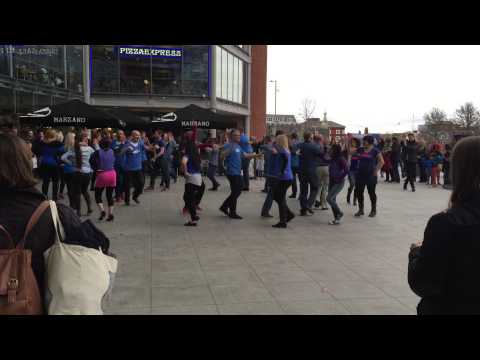 Norwich Salsa Flashmob 2015