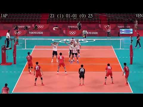 Volleyball Japan - Venezuela Amazing Full Match Tokyo
