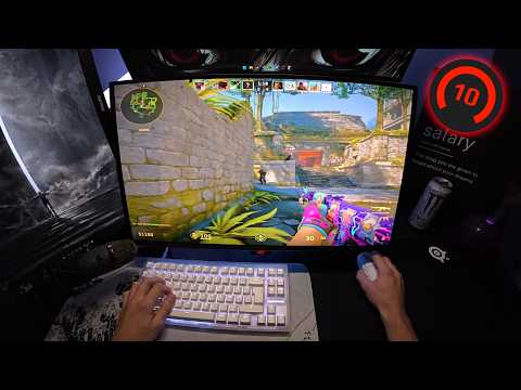 POV: FACEIT LVL 10 TRIES PREMIER USING 500HZ OLED | 4K 60FPS
