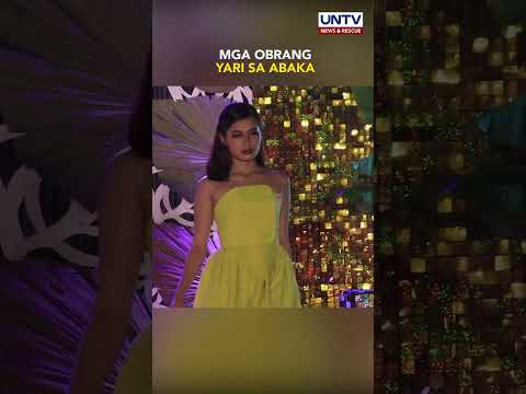 Mga obrang yari sa abaka, tampok sa kauna unahang Kathabi Fashion Show sa Bicol