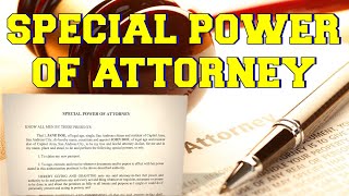 Special Power of Attorney (SPA) to Authorize a Representative