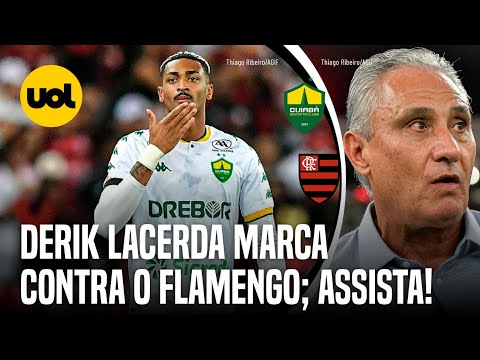 FLAMENGO 0 X 1 CUIABÁ: ASSISTA AO GOL DE DERIK LACERDA NO MARACANÃ
