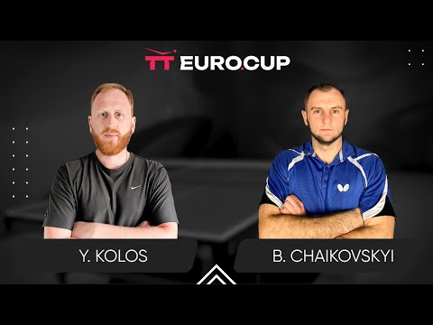 13:40 Yurii Kolos - Bohdan Chaikovskyi 30.10.2023 TT Euro.Cup Ukraine Professional. TABLE 4