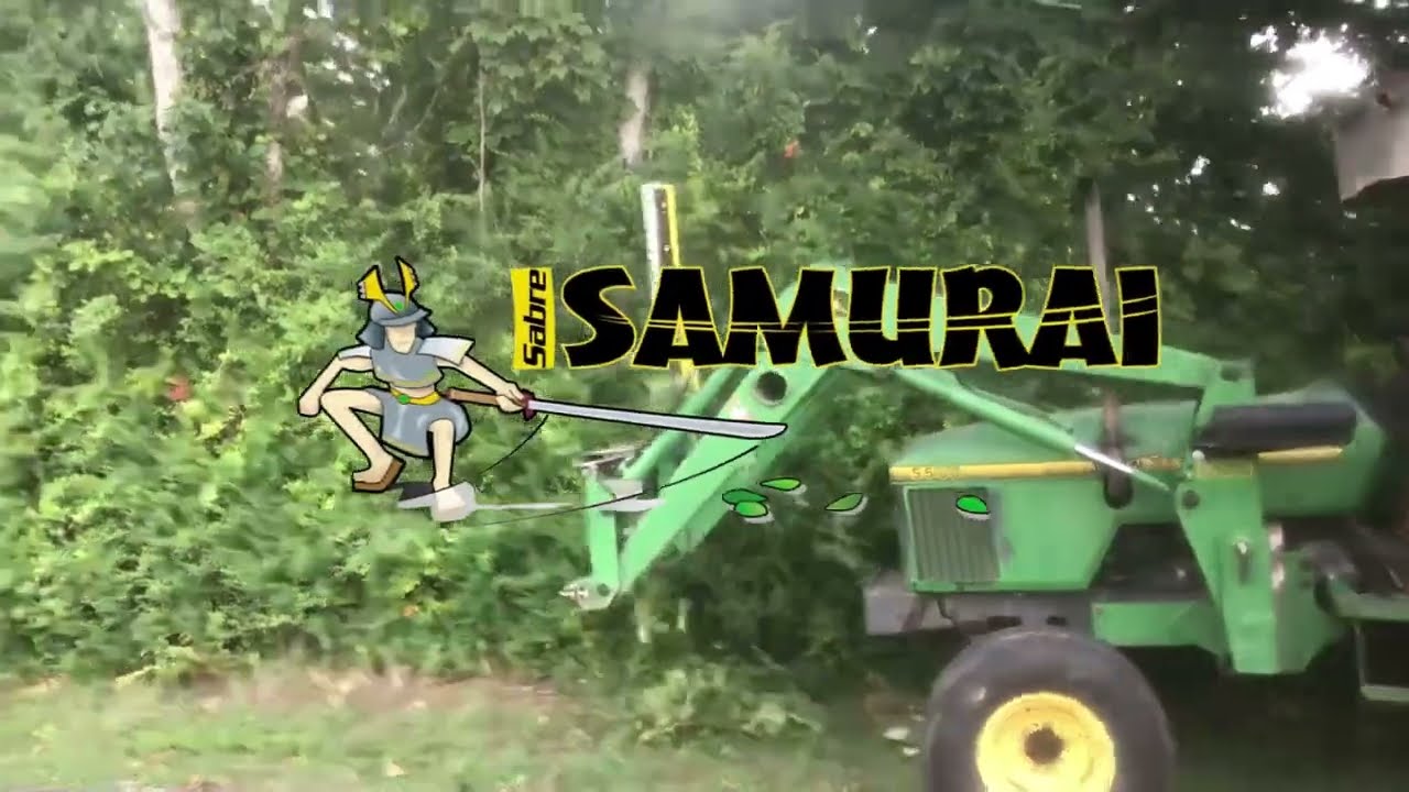 This Sickle Bar Cutter Mounts To Any Front End Loader