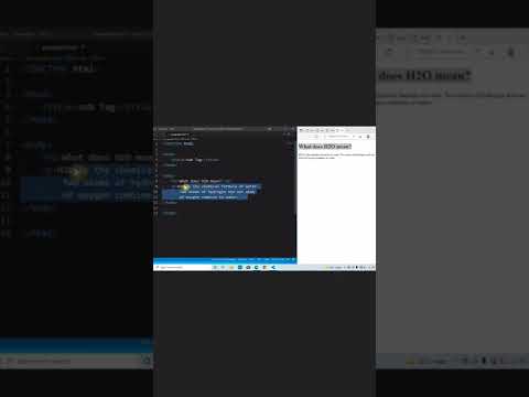 sub tag in html | Learn Coding