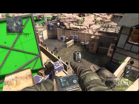 BO2 - FIRST EVER PISTOL TRICKSHOT on the DLC MAP Studio (Uprising DLC MAP)