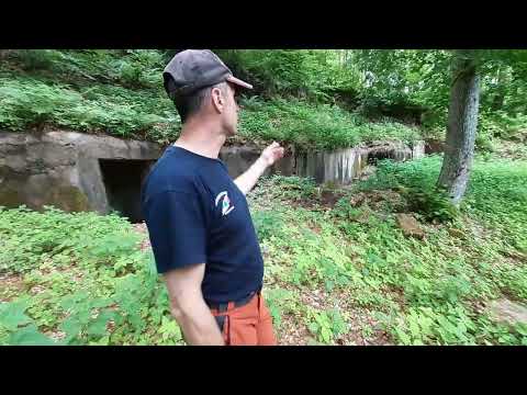 Command post for 399th Regiment in Maginot line bunker near Bitche, France,