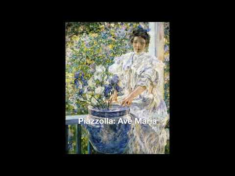 Piazzolla: Ave Maria -- HOWARD WALL & THOMAS WEAVER (arr. f. horn & piano, World Premiere Recording)