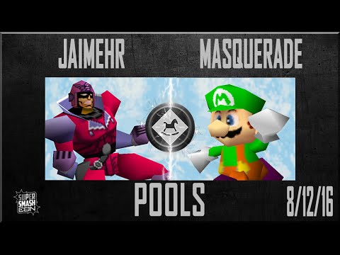 SSC 2016 Pools - Masquerade (Mario) Vs. JaimeHR (Falcon) Super Smash Bros - SSB64
