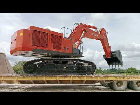 Mobilisasi Hitachi Zaxis 870 LCH MAP TCM Melak #TangguhLogistindo #TCM #MAP #Kaltim