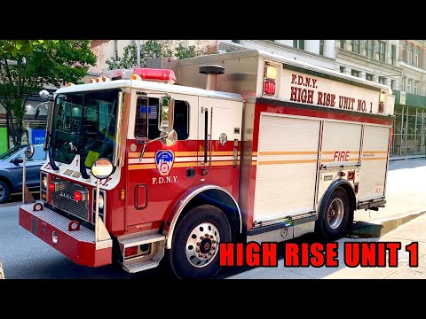 🌟 FLEET FRIDAY 🌟 FDNY HIGH RISE UNIT 1  - VENTILATION SUPPORT FANS