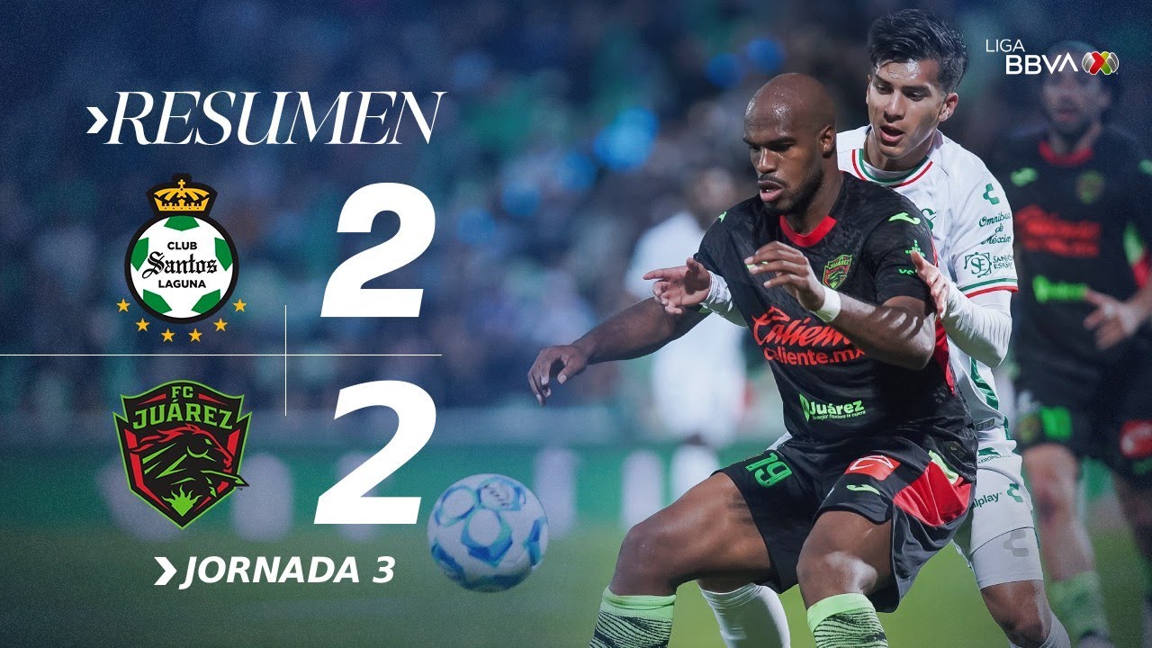 Santos Laguna vs Juárez Highlights