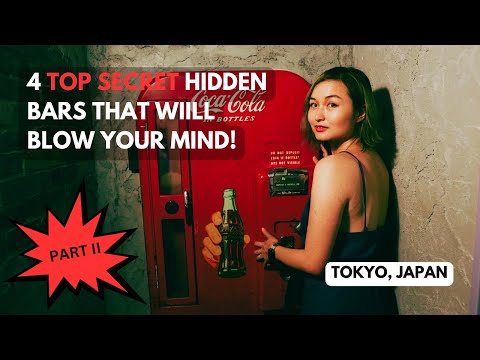 4 Top Secret Hidden Bars in Tokyo Part 2! Tokyo Night Life Series