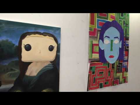 Digital konstutställning Wiks konstlinje 2019 - 2020