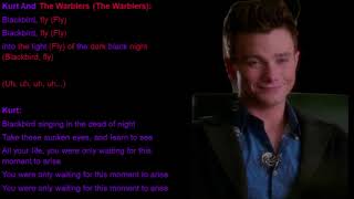 Blackbird Glee Lyrics