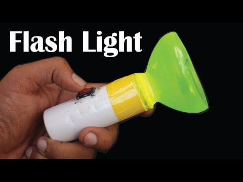 How to Make Flash Light Using Plastic and Deodorant Bottles : 6