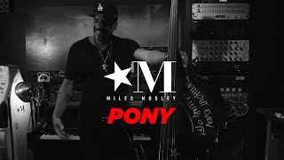 PONY /// Miles Mosley Double Bass Cover