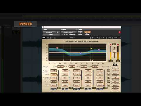 Waves Linear Phase Multiband Compressor: Plugin Tutorial with Audio Demos