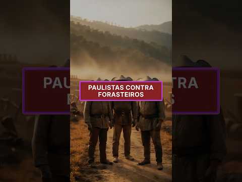 Paulistas e forasteiros foram à GUERRA por causa do ouro de Minas