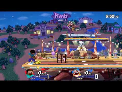 Skitz (Wario) vs Yonni (Steve) | FREAKS IRL SMASH @ FREE PLAY RICHARDSON 19 ft Muteace, Danbi, Gidy
