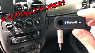 $8 Bluetooth?  Cheap Aux Port BLUETOOTH ADAPTER "Review"