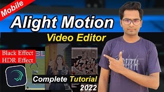 Alight Motion Video Editing Complete Tutorial | Alight Motion Dark Effect Video Editing Tutorial