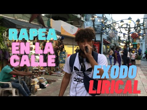 EXODO LIRICAL SE TIRA A LAS CALLES A RAPEAR CON LA GENTE | 30 MINUTOS DE LECCIONES DE VIDA
