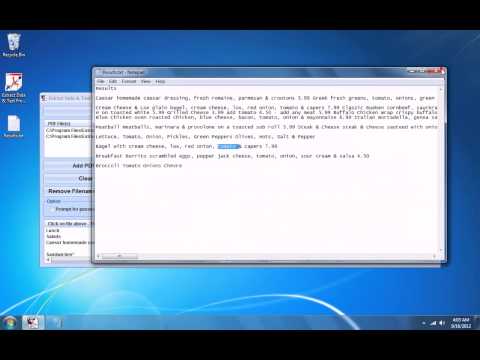 Extract Data & Text From Multiple PDF Files Software