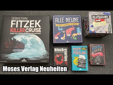 Moses Verlag Neuheiten zur SPIEL Digital