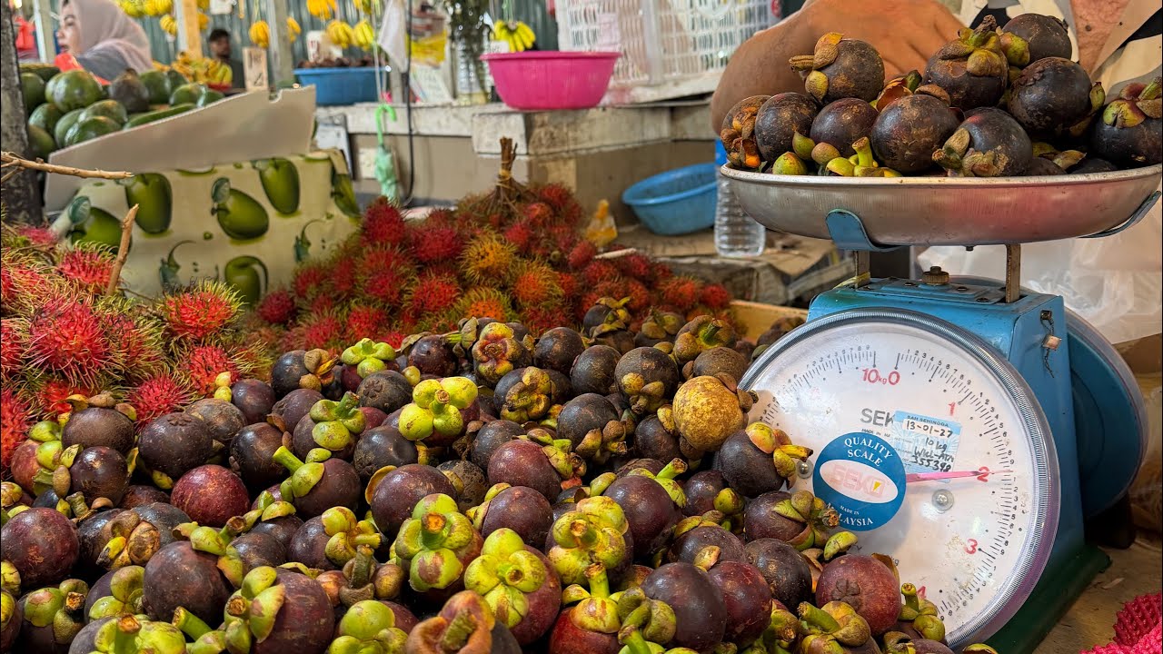 Malaysia Fruit Market Tour | Chow Kit Market 😳🍉🍉🍉