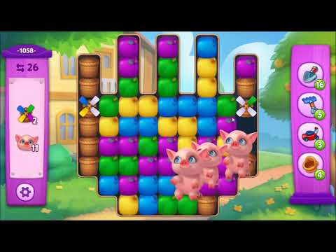 Farmscapes Level 1058 - NO BOOSTERS 🌻🚜🐔 | SKILLGAMING ✔️