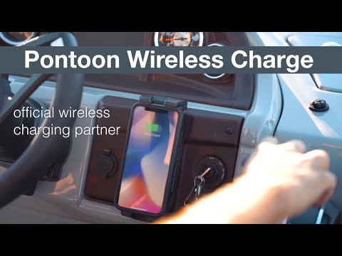 Pontoon Boat Waterproof Wireless Phone Chargers I Scanstrut Waterproof Wireless Cell Phone Chargers