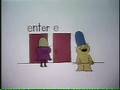 Sesame Street E For Enter And Exit